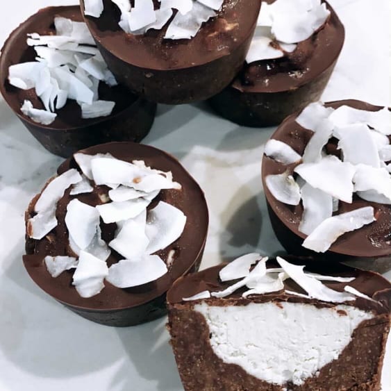 CHOCOLATE COCONUT CUPS