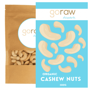 Organic Cashew Nuts 500g