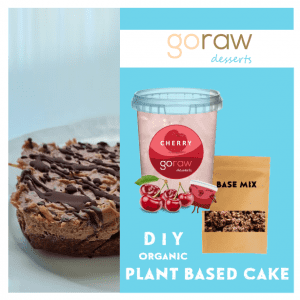 DIY Organic Plant based Cake